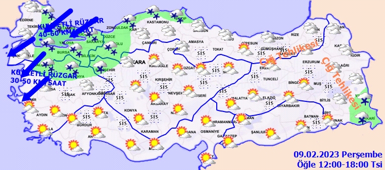 KUVVETLİ YAĞIŞ VE RÜZGAR galerisi resim 5