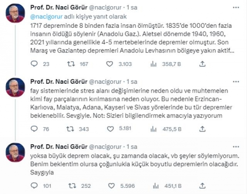 Naci Görür 5 ili uyardı galerisi resim 4