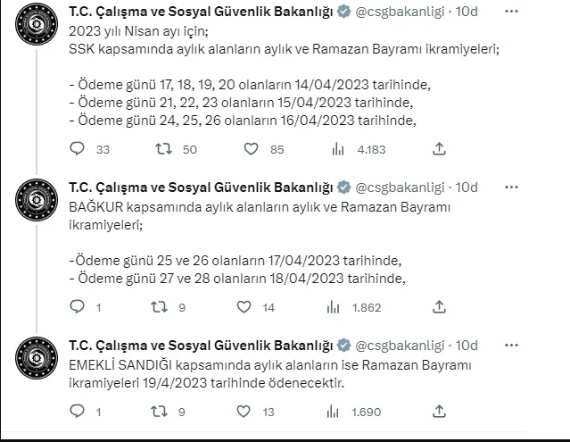 Emeklilerin beklediği takvim belli oldu! galerisi resim 5