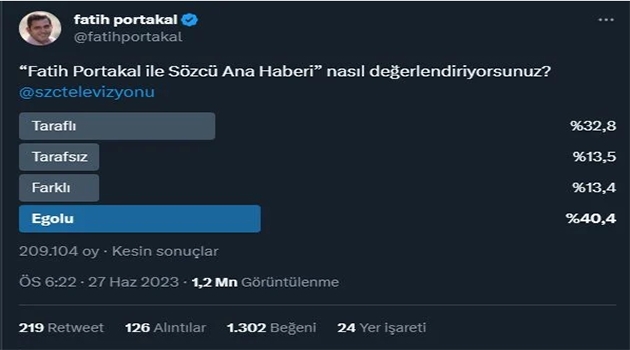 Fatih Portakal Sözcü TV galerisi resim 2