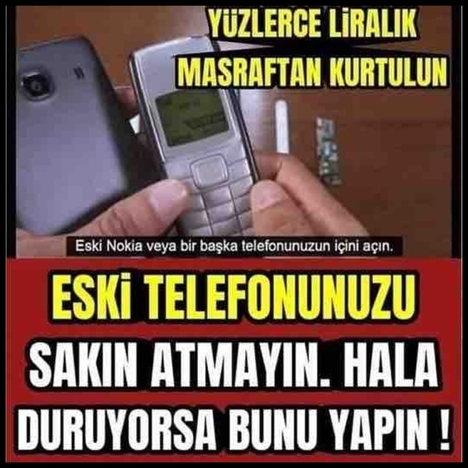 Eski telefonları sakın atmayın galerisi resim 1