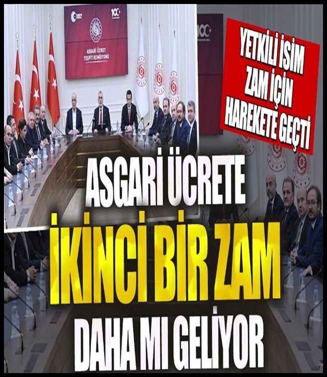 Asgari ücrete ikinci bir zam daha mı geliyor? galerisi resim 1