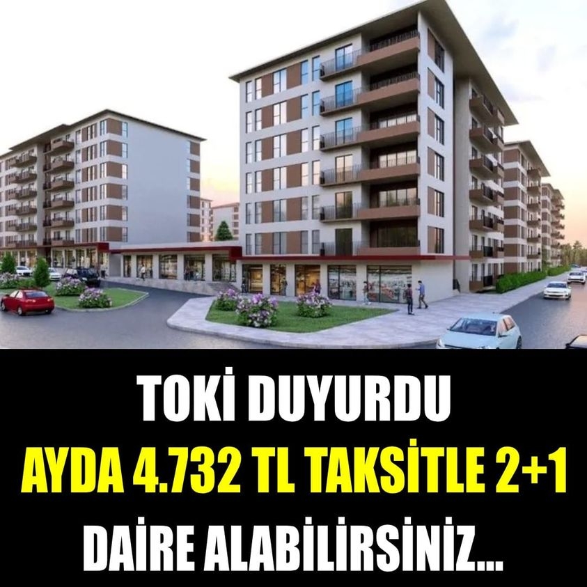 TOKİ duyurdu! galerisi resim 1