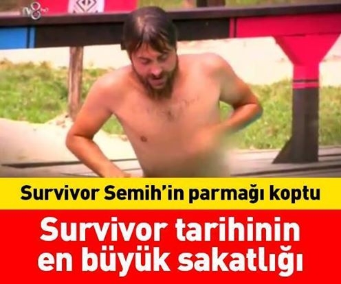 Semih Öztürk sakatlığı parmağı koptu galerisi resim 1