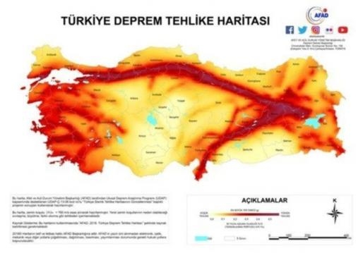 Ülkemizde Fay Hattı Olmayan Tek İl Açıklandı. galerisi resim 3