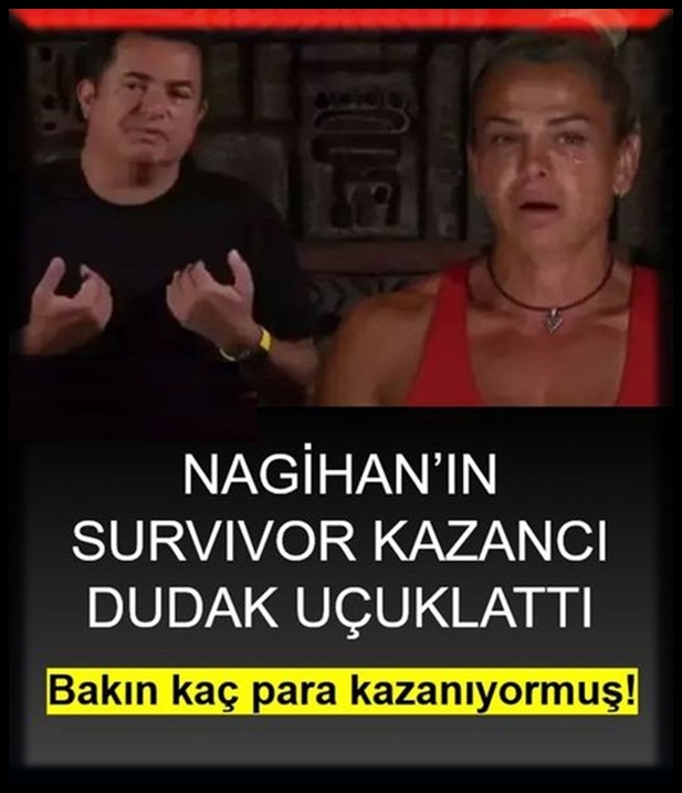 Nagihan’ın Survivor’dan haftalık aldığı ücret de konuşuldu. galerisi resim 1