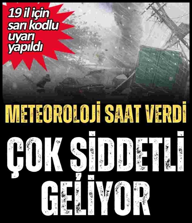 Meteoroloji saat verdi sağanak yağış geliyor! galerisi resim 1