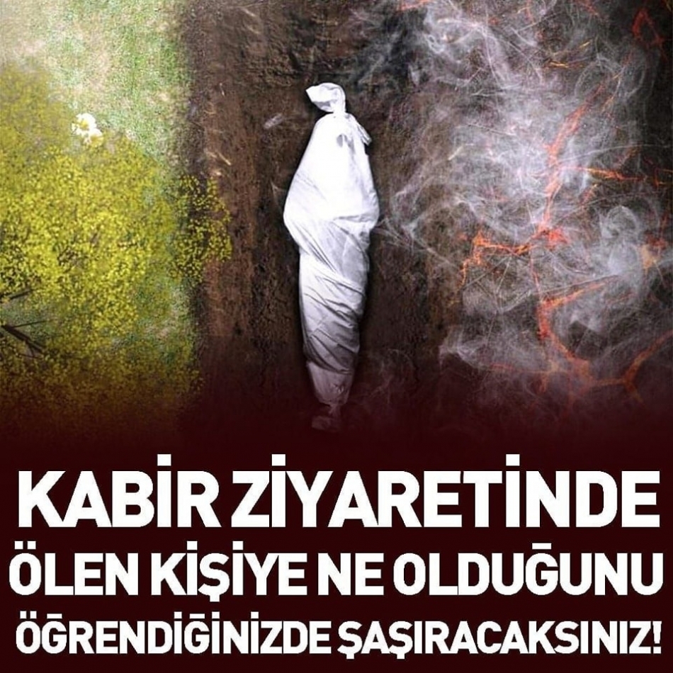 KABİR ZİYARETİNDE Ö'LEN KİŞİYE galerisi resim 1