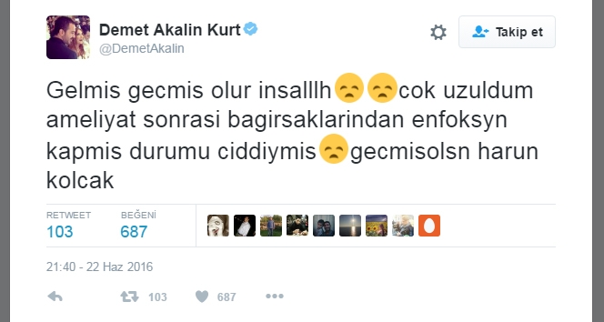 Ünlü sanatçı Harun Kolçak hastaneye kaldırıldı! Durumu ciddi... galerisi resim 2