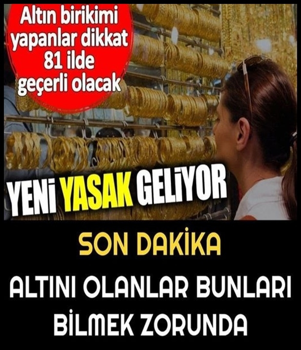 Altını olanlar bunları bilmek zorunda! galerisi resim 1