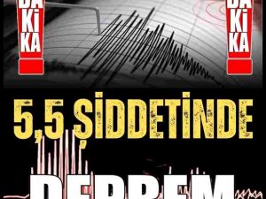 Şiddetli Deprem Oldu . Arkçı Sarsıntılar Devam Etmekte