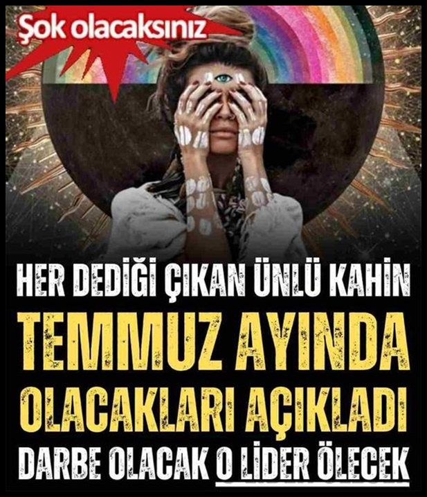 Ünlü Kahinden Şaşırtan  Açıklamalar galerisi resim 1