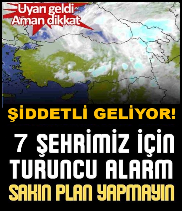 Meteorolojiden uyarı yapıldı galerisi resim 1