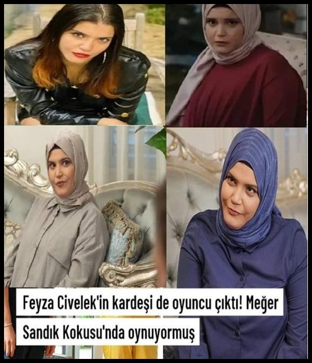 Feyza Civelek'in kardeşi de oyuncu çıktı galerisi resim 1