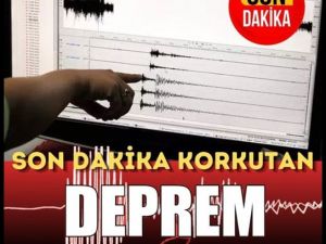 Şiddetli deprem meydana geldi