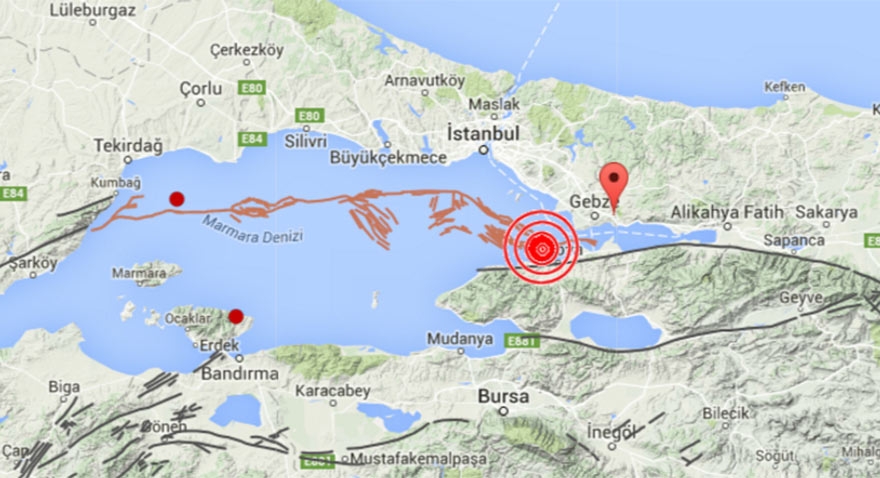 Marmara’da deprem! Deprem İstanbul’da da hissedildi galerisi resim 2