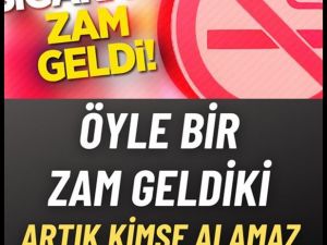 Sigaraya yeni zam yolda... Tiryakiler ayvayı yedi!