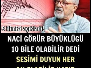 Yer bilimci Prof. Dr. Naci Görür