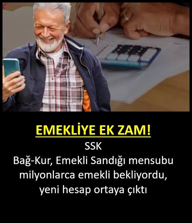 Milyonlarca Emekli O Haberi Bekliyordu galerisi resim 1