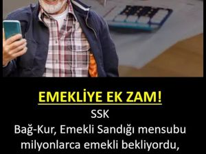 Milyonlarca Emekli O Haberi Bekliyordu