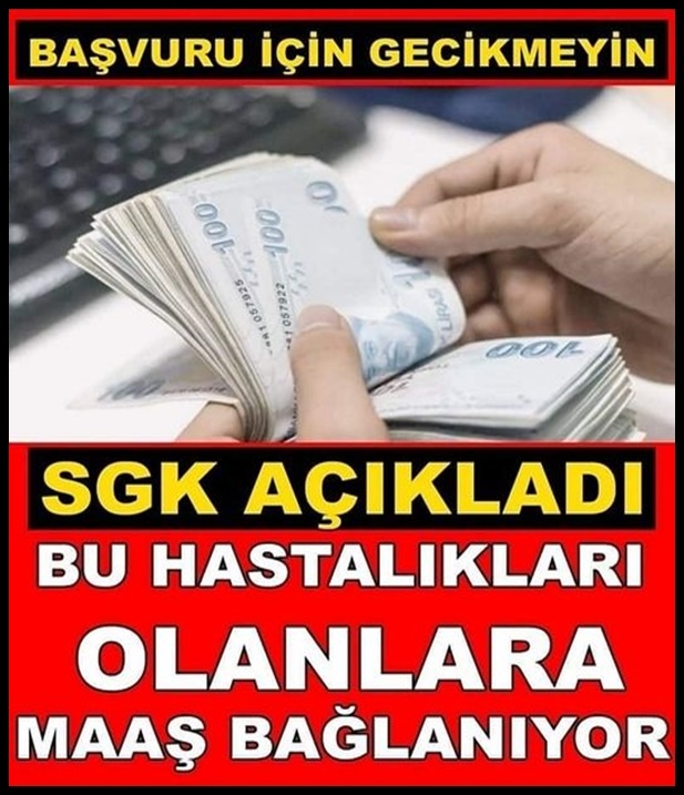 Bu hastalığı olanlara maaş bağlanıyor galerisi resim 1