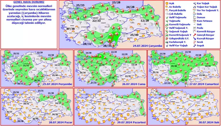 Meteoroloji bugün için saat verdi! galerisi resim 4