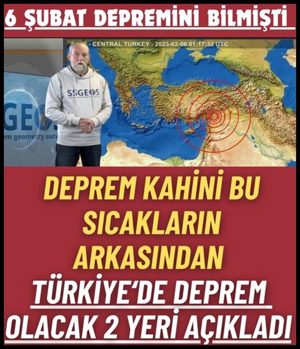 Ünlü deprem kahininden Türkiye uyarısı galerisi resim 1