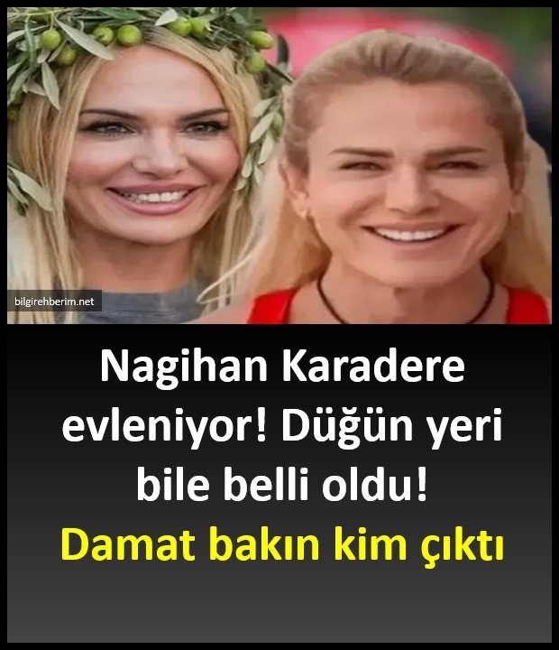 Survivor Nagihan Karadere evleniyor! galerisi resim 1