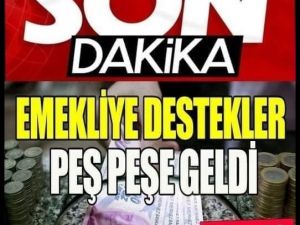 Eme’kliye destekler peş peşe geldi