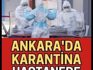 Ankara’da Maymun Çiçeği karantinası