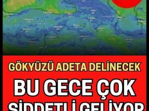 Yaz günü hava durumu terse dönüyor