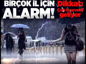 SON DAKİKA! Meteoroloji haritayı değiştirdi!