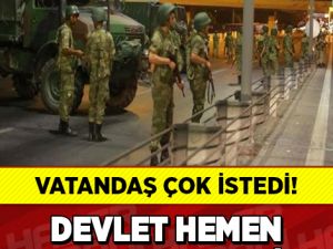 VATANDAŞ ÇOK İSTEDİ! DEVLET HAREKETE GEÇTİ...