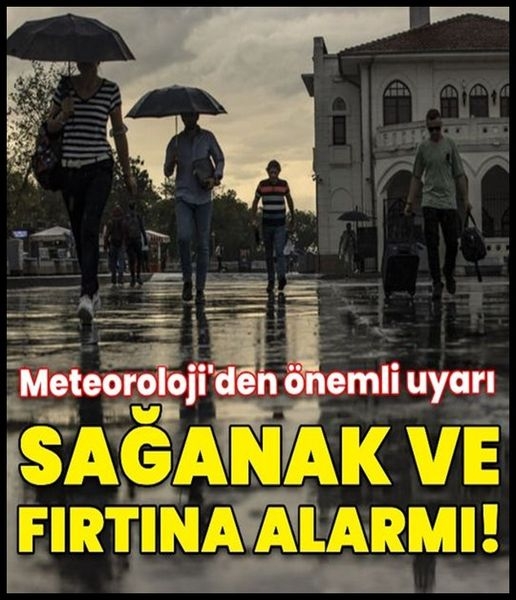 Meteoroloji son dakika uyarısında bulundu! galerisi resim 1