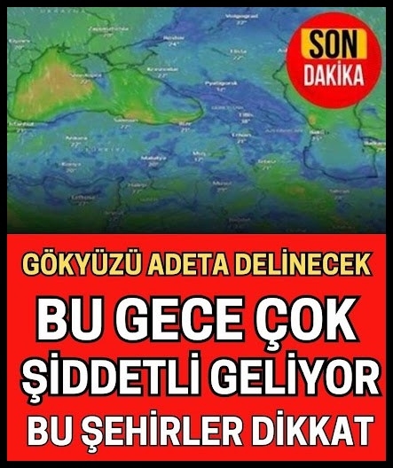 Hava durumu terse dönüyor galerisi resim 1