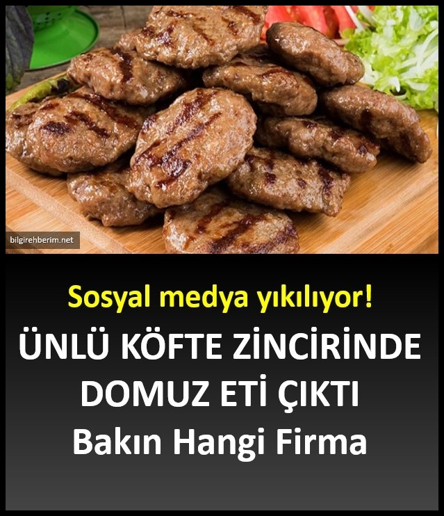 Kıymasında domuz eti çıkan ünlü köfteci zinciri galerisi resim 1