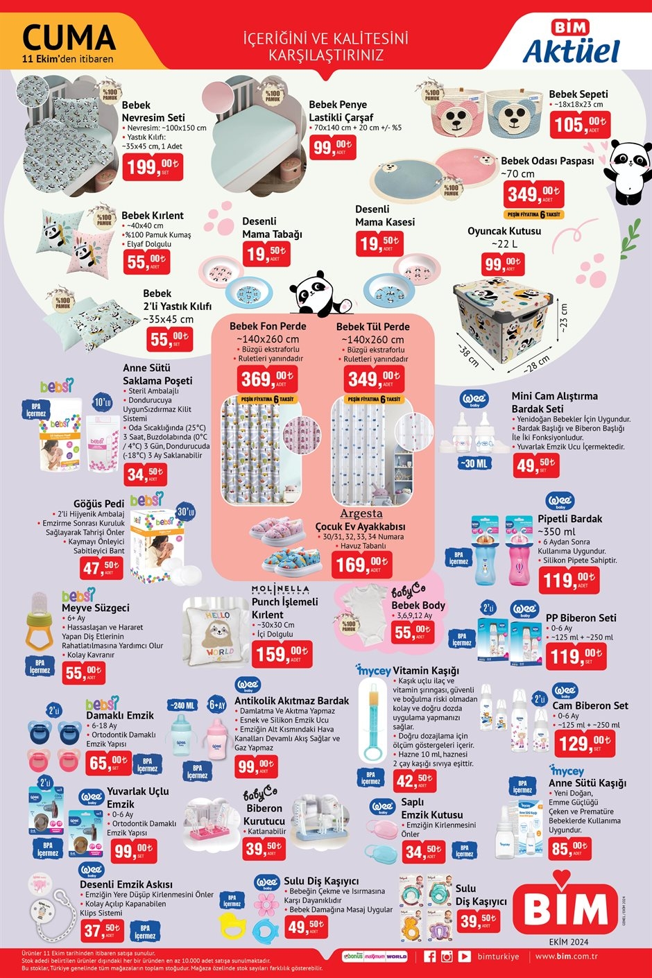 BİM market Ekim ayı indirimlerine başladı. galerisi resim 7