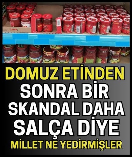 Salça diye millete ne yedirmişler galerisi resim 1