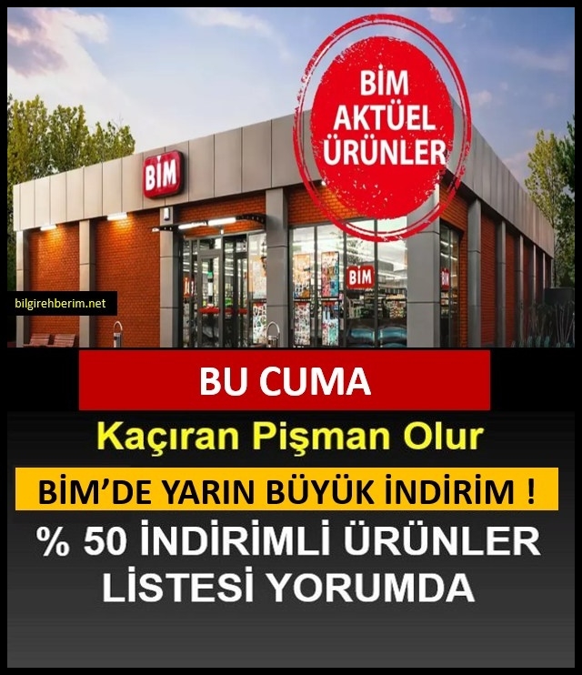 BİM'de yarın büyük indirim galerisi resim 1