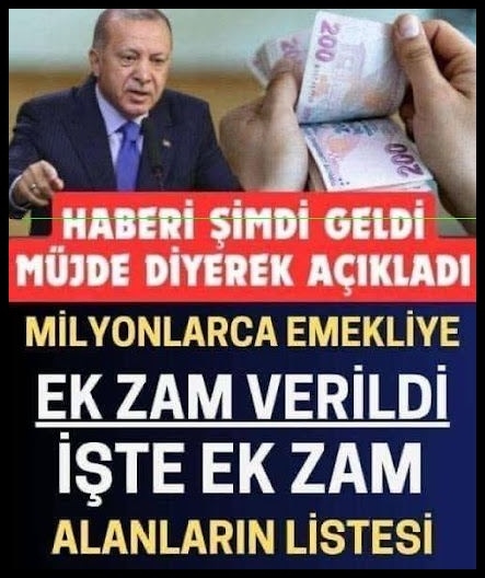 SGK, BAĞ-KUR, Emekli Sandığı emeklisine galerisi resim 1