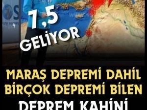 Deprem Kahini Konuştu: Yeni Uyarı Geldi