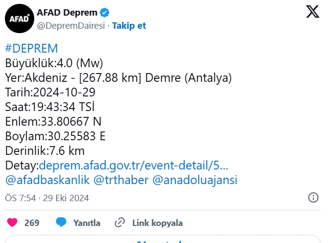 SON DAKİKA | AFAD duyurdu galerisi resim 2