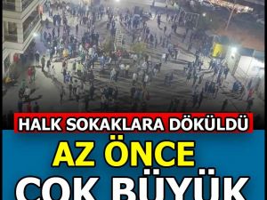 Deprem Oldu . Arka Arkaya Sallanmaya Hala devam Etmekte