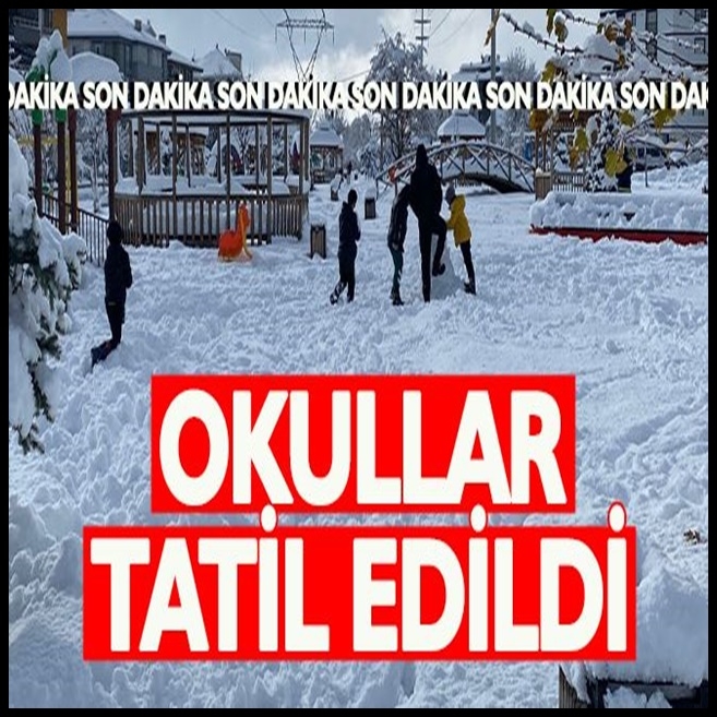 Okullar 1 gün daha tatil edildi galerisi resim 1