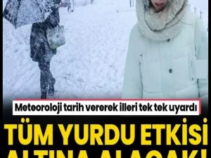 Yurdu etkisi altına alıyor!