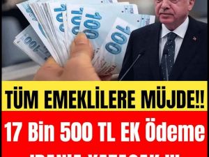 Emeklileri sevindirecek ödeme