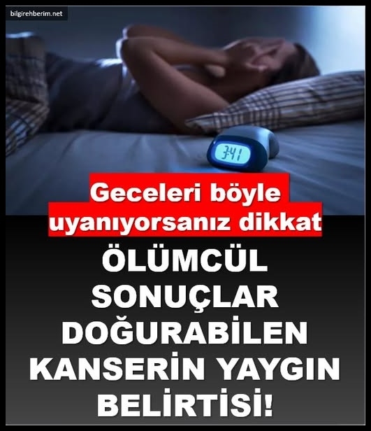 Geceleri böyle uyanıyorsanız dikkat! galerisi resim 1