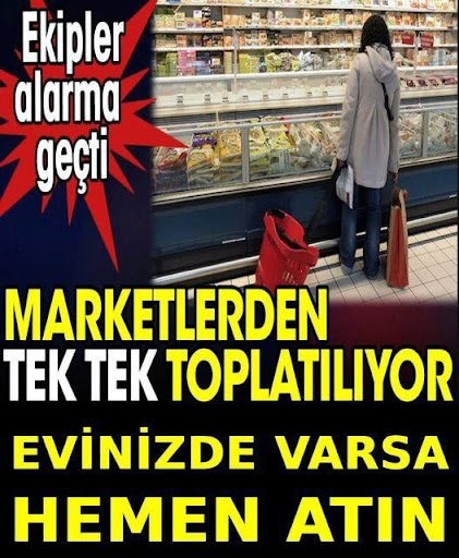 Marketlerden tek tek toplatılıyor galerisi resim 1