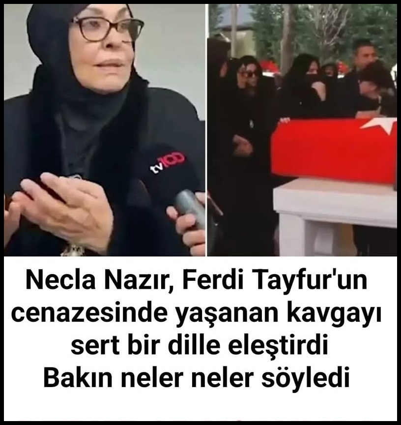 Necla Nazır,  yaşanan kavgayı sert bir dille eleştirdi. galerisi resim 1