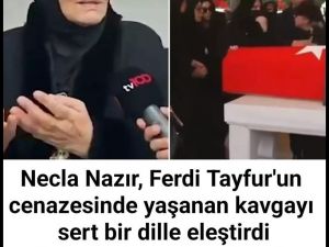 Necla Nazır,  yaşanan kavgayı sert bir dille eleştirdi.